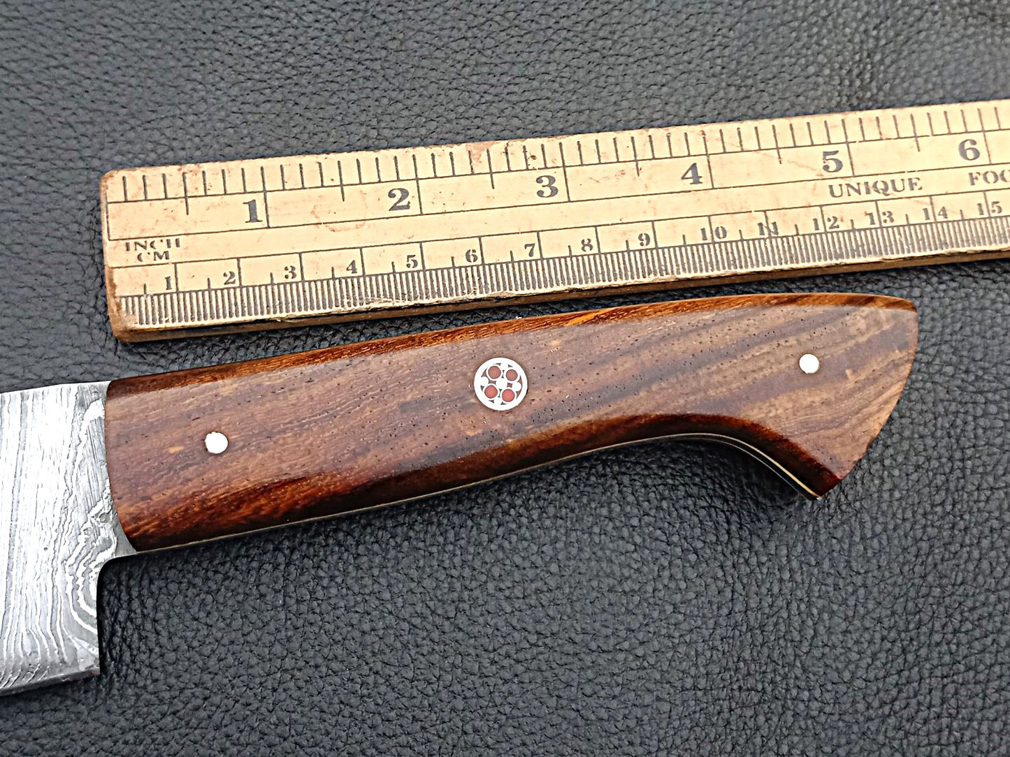 Damascus Steel Kitchen Chef Knife-Rosewood handle-SA-1260A