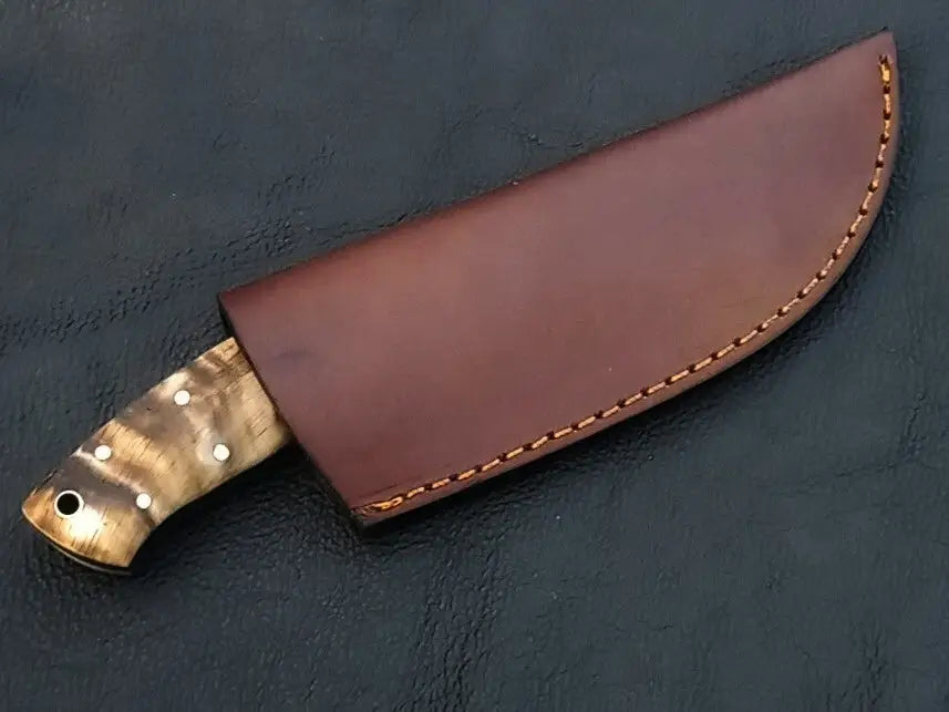 Handmade Damascus Steel Knife - C233 - Hunting