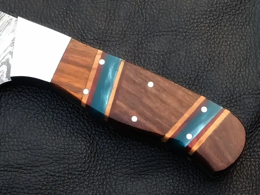 Handmade Damascus Steel Cleaver-C126 - Chef’s Knife