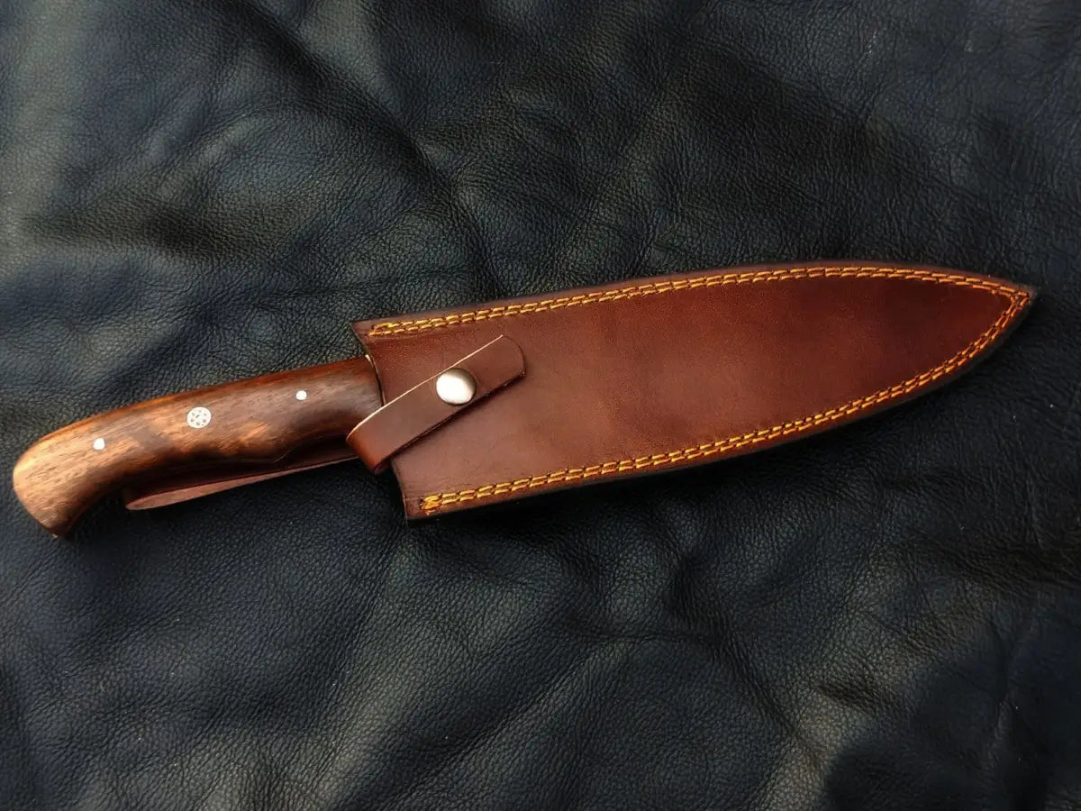 Handmade Damascus Steel Bowie Knife-SAB002 - Hunting Knife