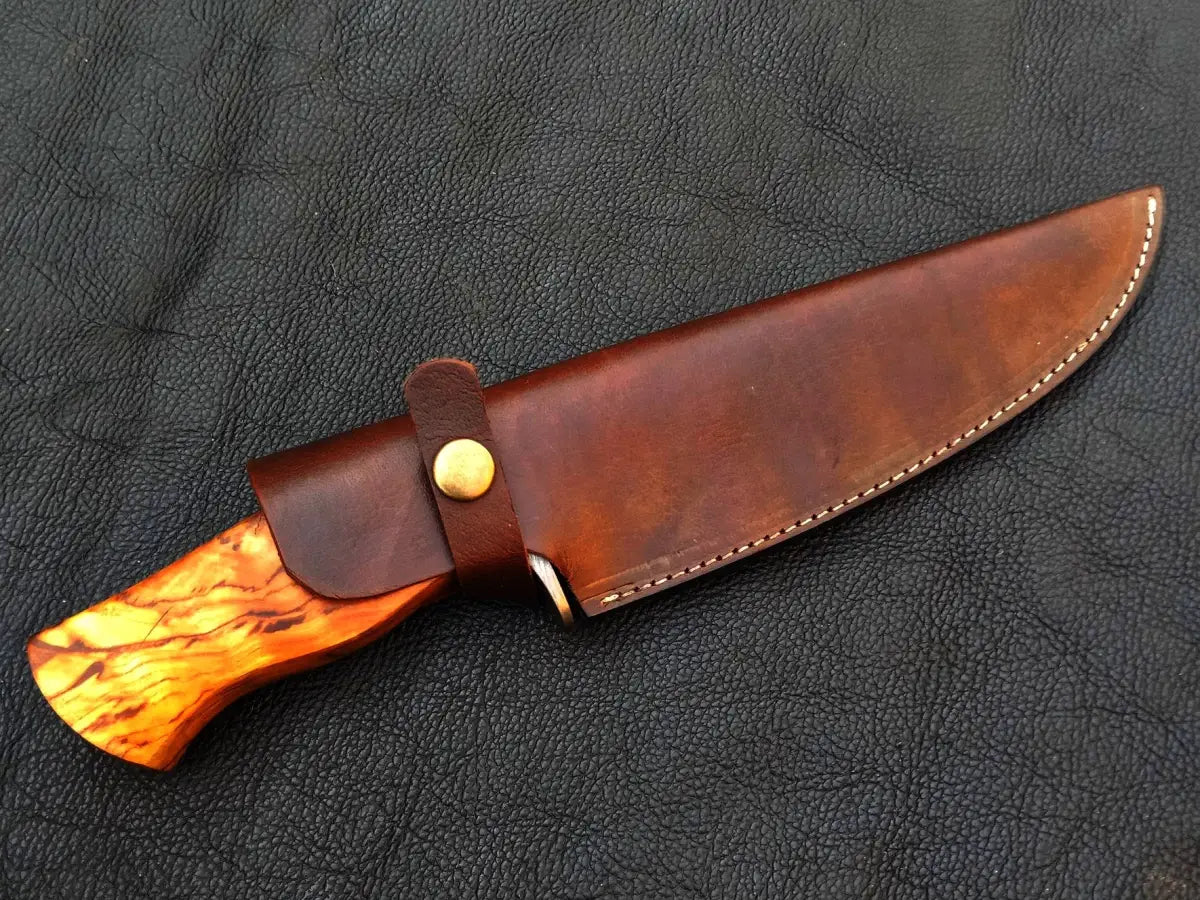 Handmade Damascus Steel Hunting Knife -C160