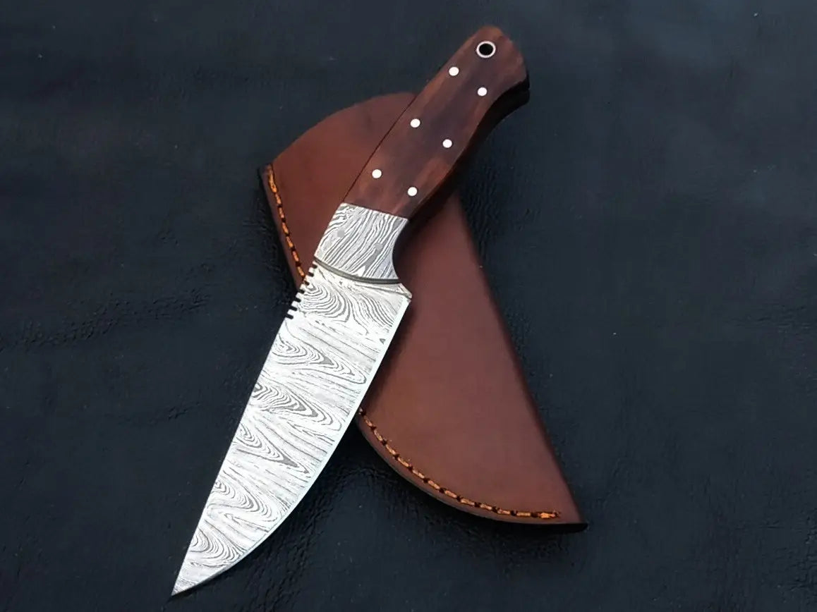 Handmade Damascus Steel Knife - C234 - Hunting