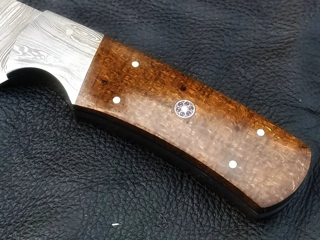 Handmade Damascus Steel Hunting Knife -C151 - steel knife