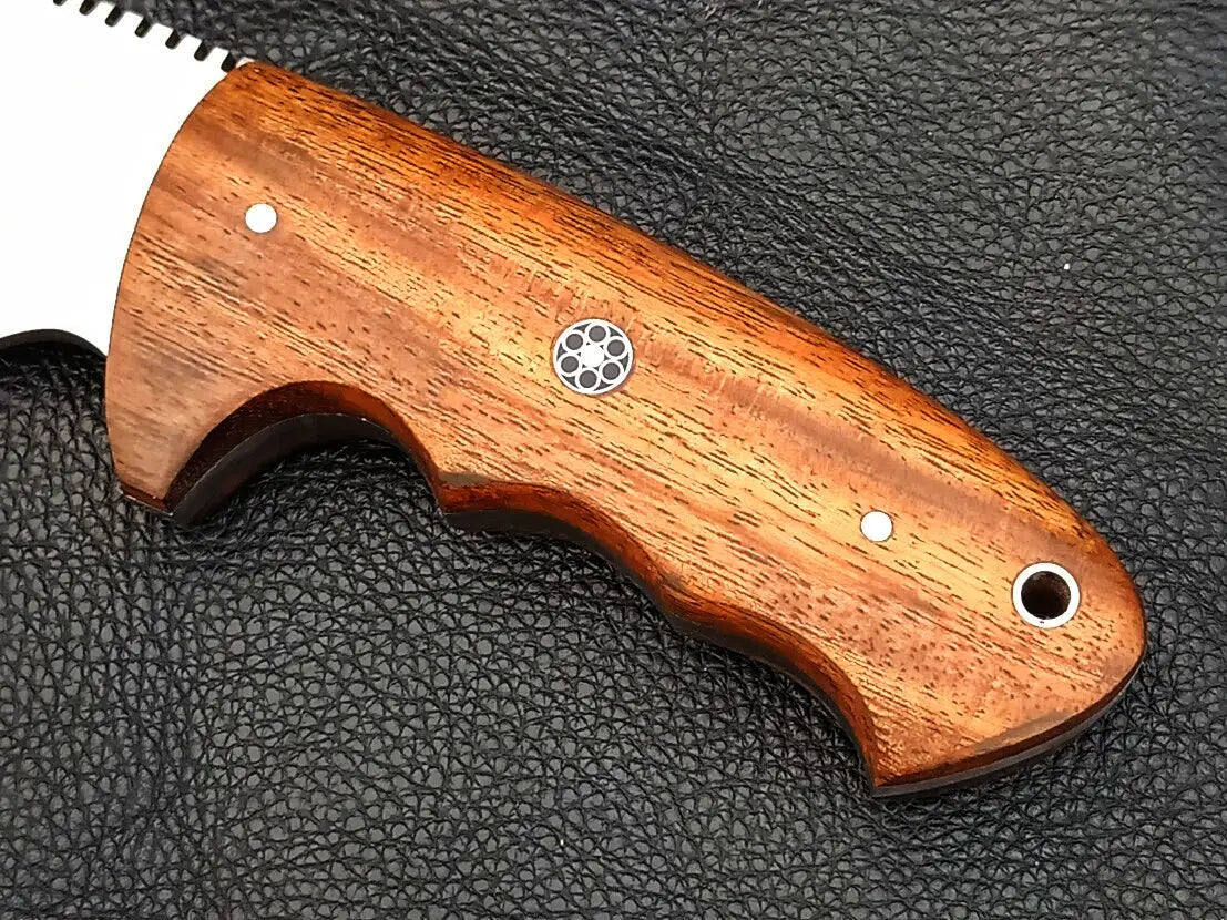 HUNTING KNIFE ROSEWOOD HANDLE WITH D2 STEEL BLADE SA09-R - Hunting Knife