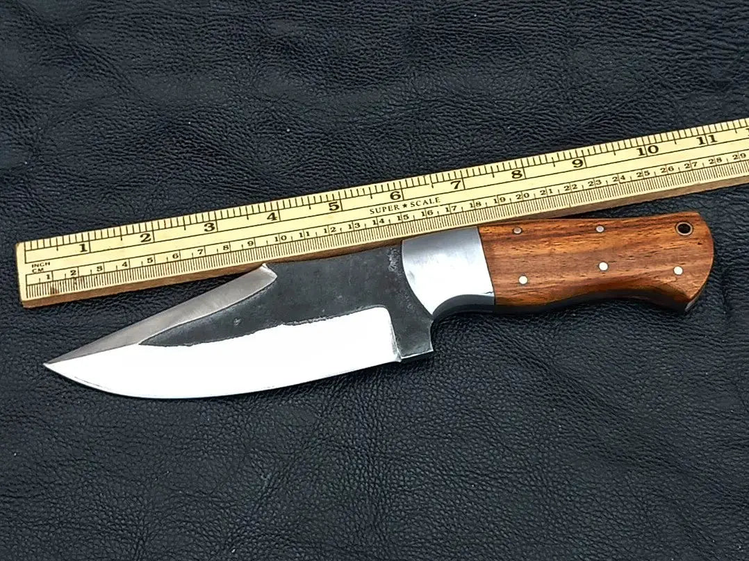 HUNTING ROSEWOOD HANDLE WITH D2 STEEL SA07-R - Hunting Knife