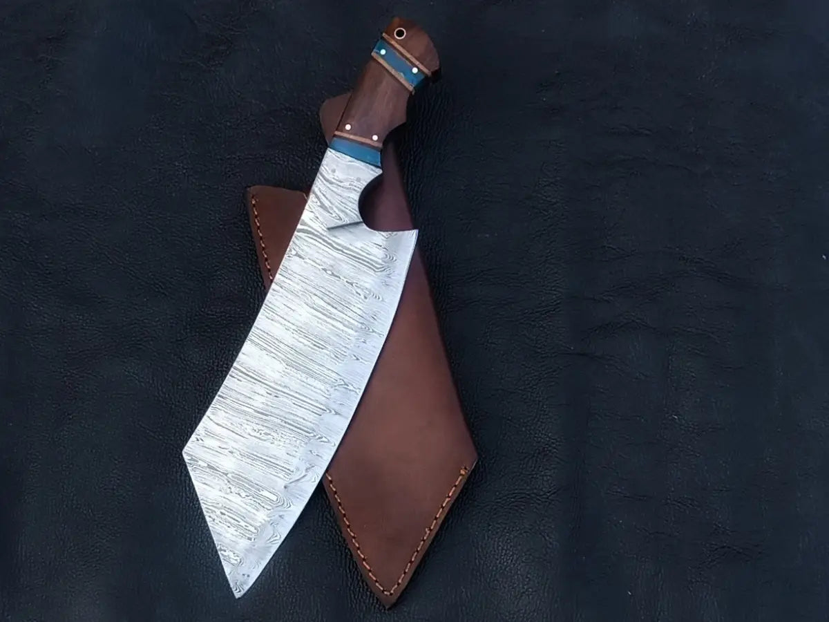 Damascus Steel Chefs Cleaver-C110 - Chef’s Knife