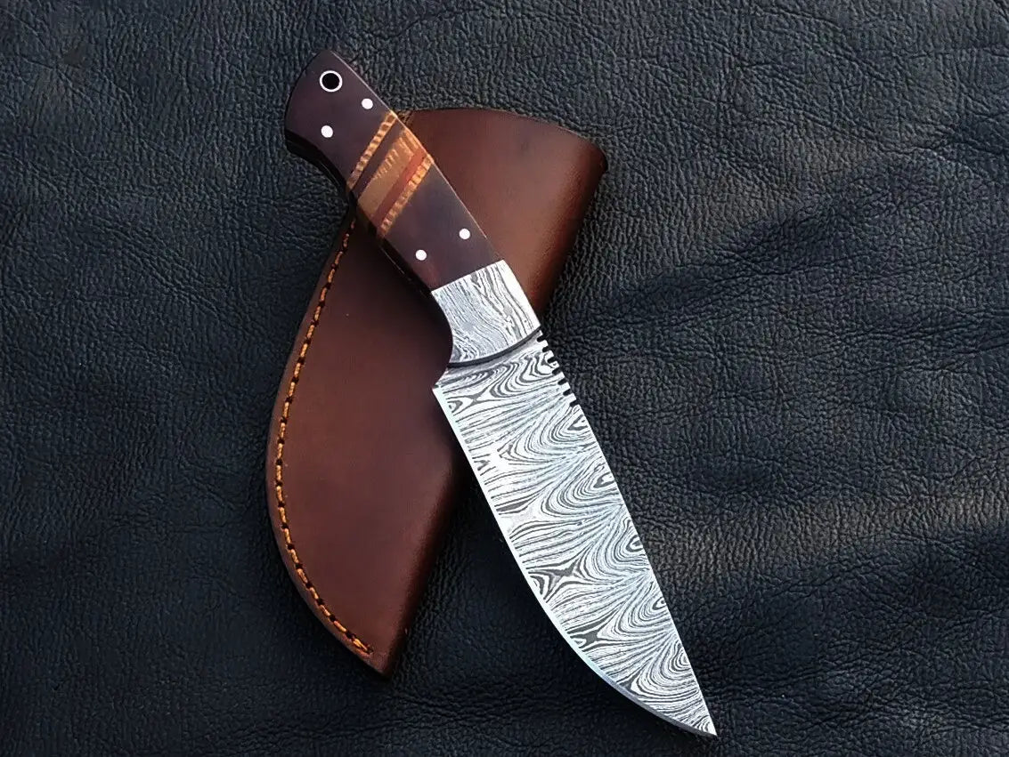 Handmade Damascus Steel Knife - C241 - Hunting