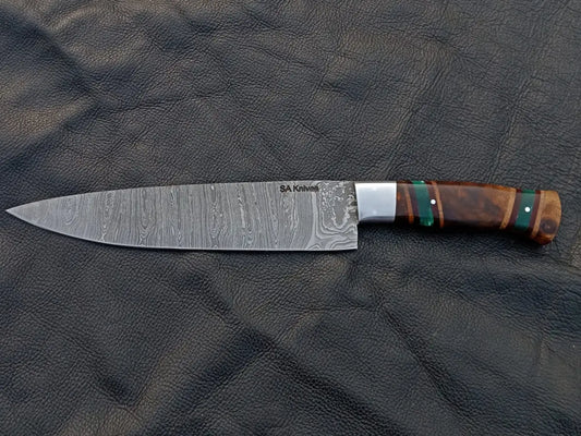 Handmade Damascus Steel Chef’s Knife SACK-003