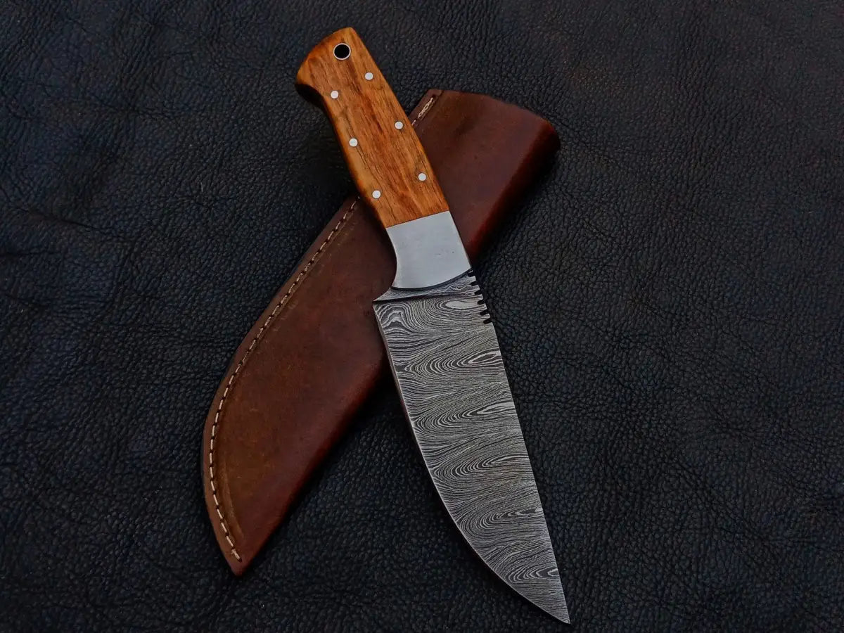 Handmade Damascus Steel Knife - C242 - Hunting & Survival Knives