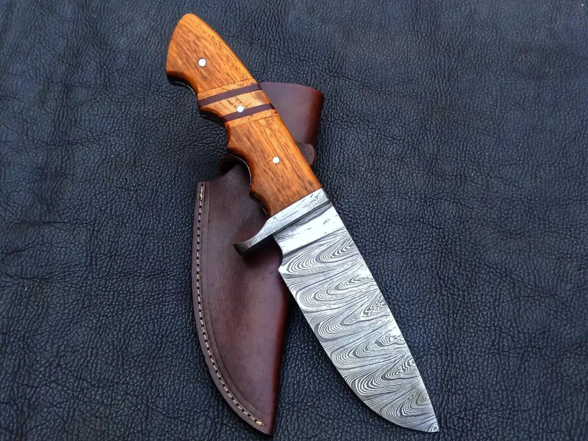 Handmade Damascus Steel Hunting Knife -C194