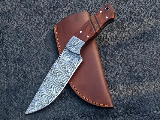 Handmade Damascus Steel Knife - C241 - Hunting