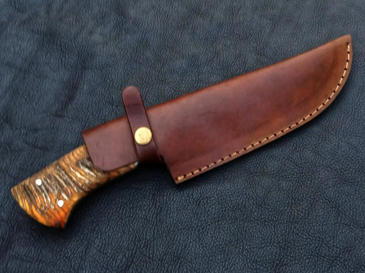 Handmade Damascus Steel Hunting Knife - C222 - knives