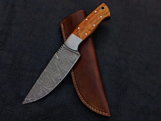 Handmade Damascus Steel Knife - C242 - Hunting & Survival Knives