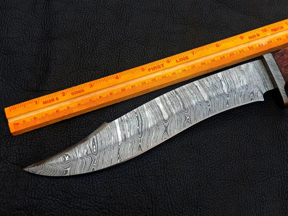 Handmade Damascus Steel Kukri-C213 - knife