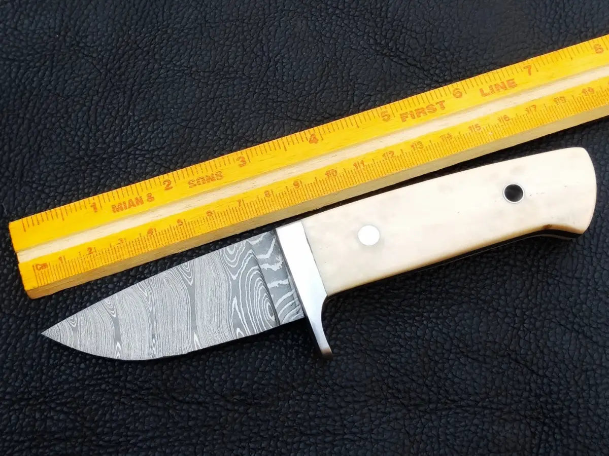 Handmade Damascus Steel Biltong Knife -C198 - knife