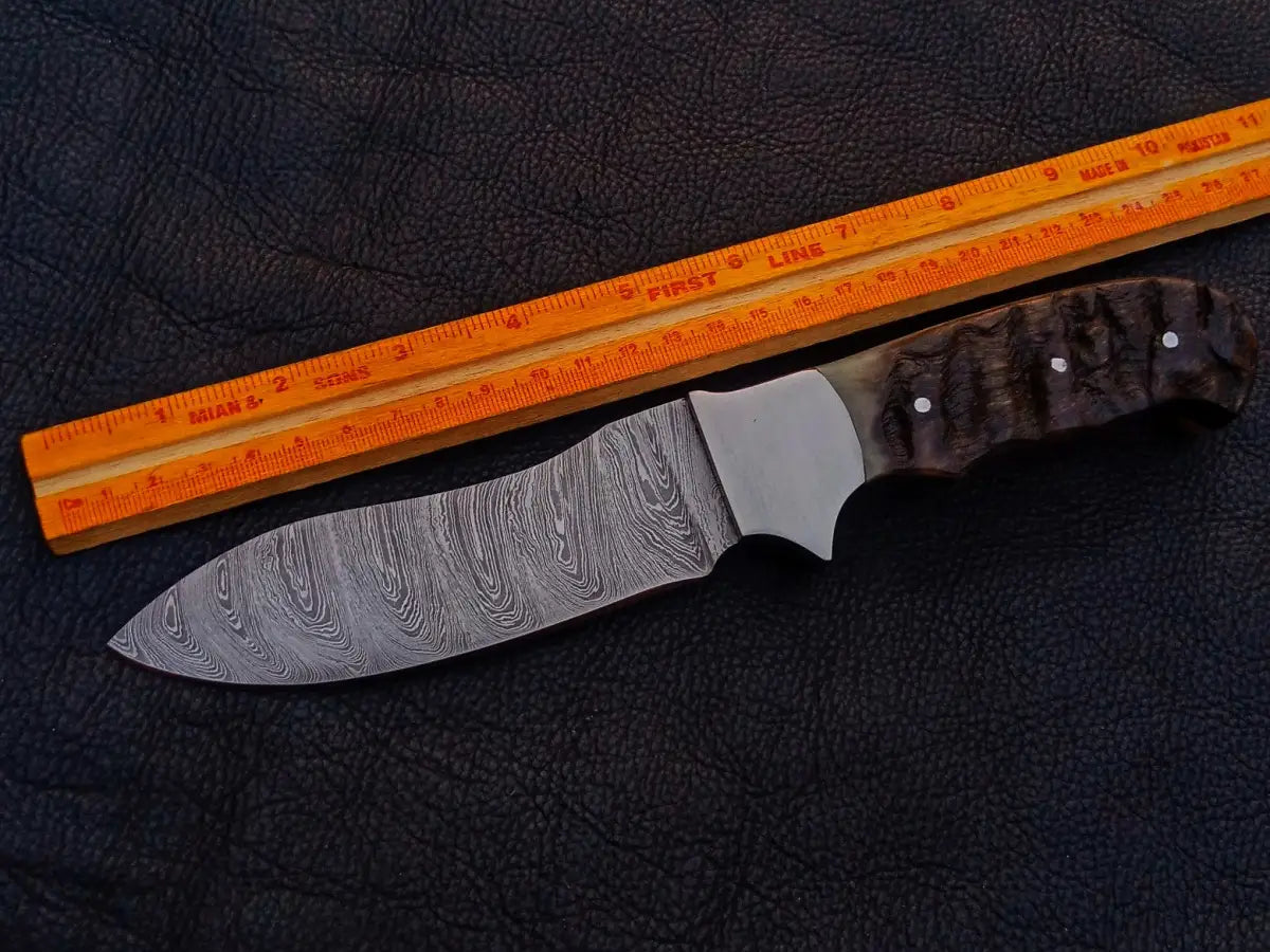 Handmade Damascus Steel Hunting Knife -C185 - knives