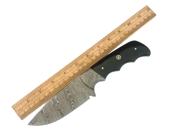 Handmade Damascus Steel Hunting Knife-B534 - Knife