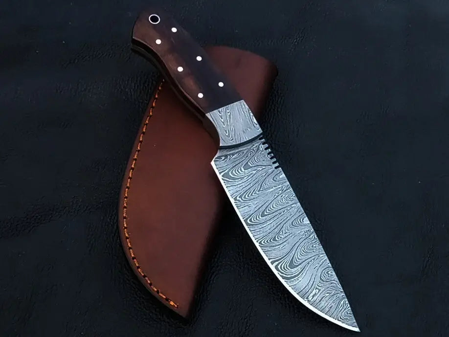 Handmade Damascus Steel Knife - C237 - Hunting