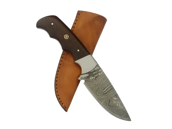 Handmade Damascus Steel Hunting Knife-B542 - Knife