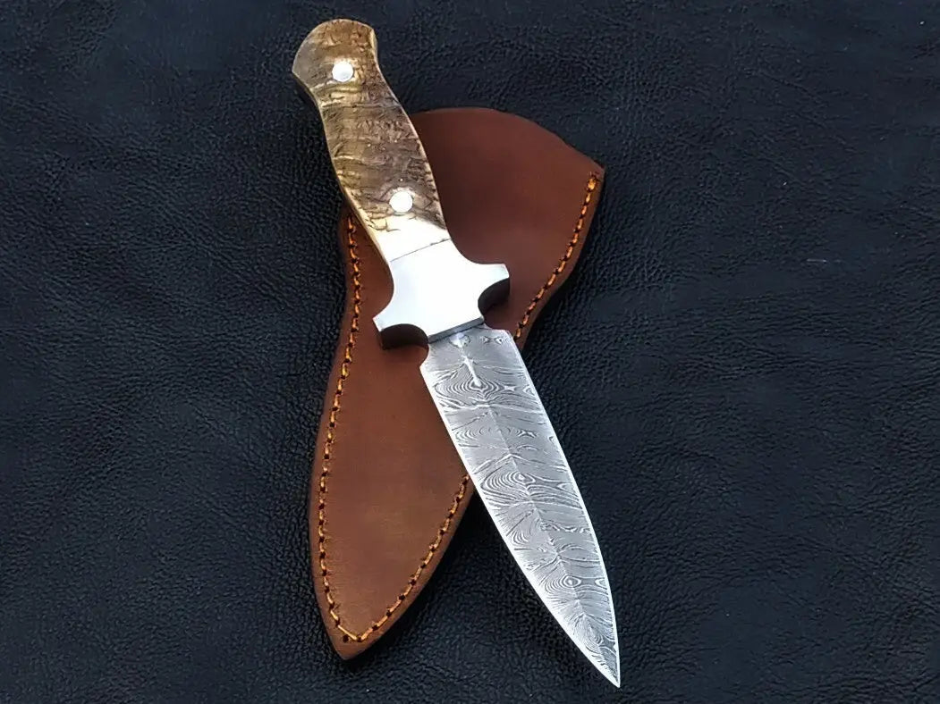 Handmade Damascus Steel Dagger-C114 - Hunting & Survival Knives