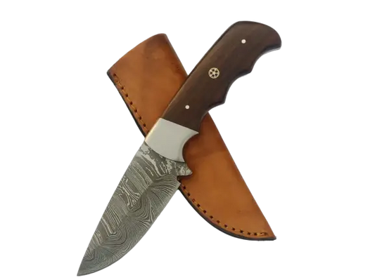 Handmade Damascus Steel Hunting Knife-B542 - Knife