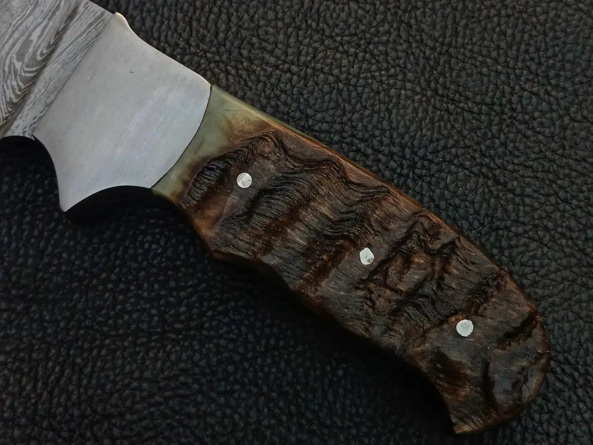 Handmade Damascus Steel Hunting Knife -C185 - knives