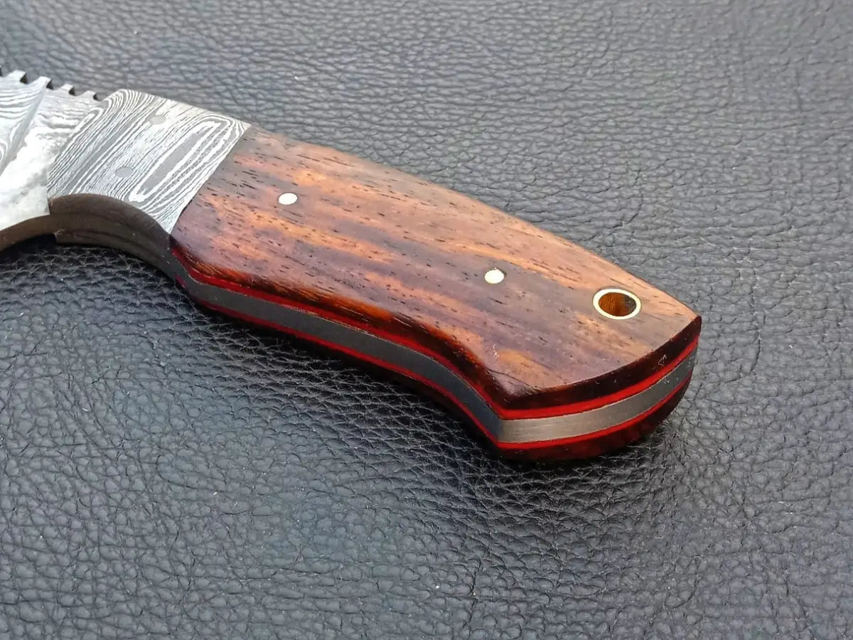 Handmade Damascus Steel Skinning Knife-C36 - Hunting & Survival Knives
