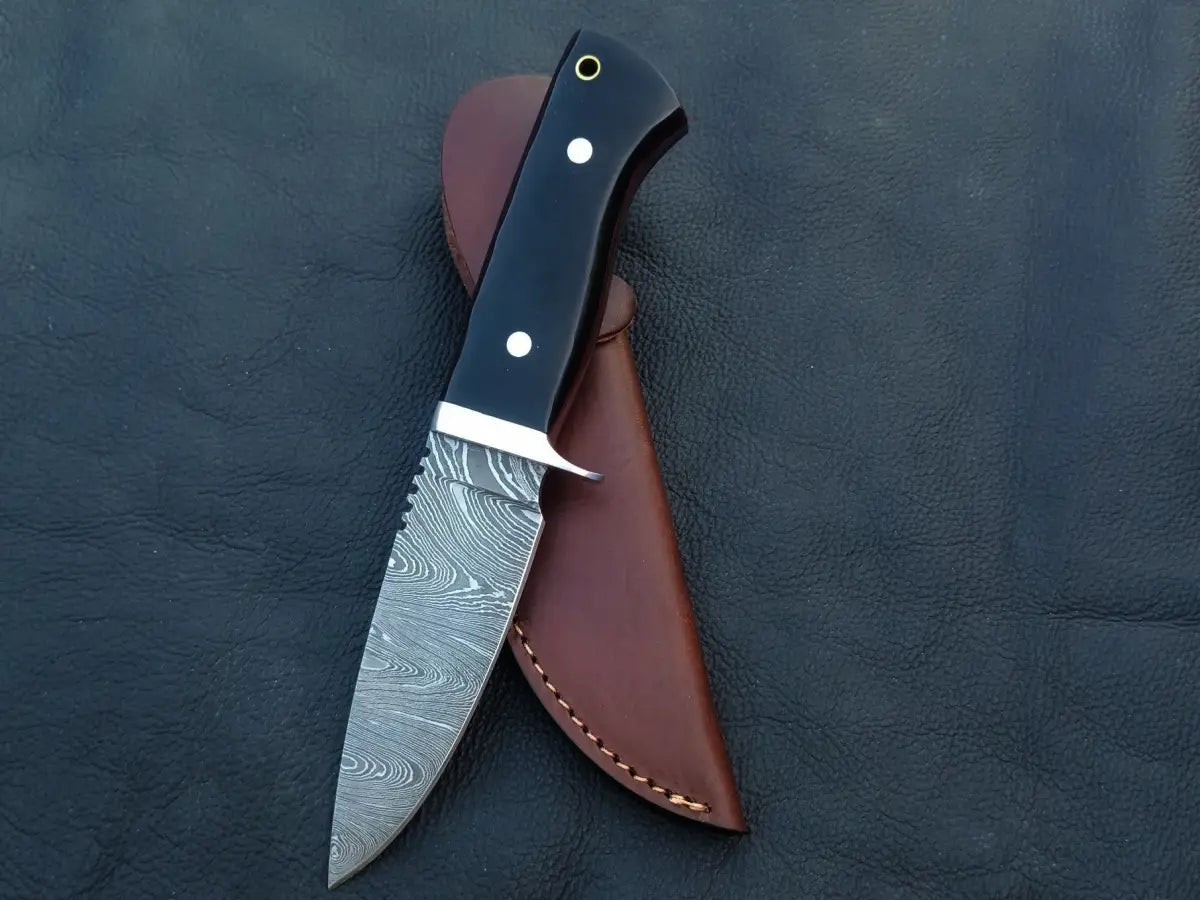 Handmade Damascus Steel Hunting Knife-C45 - & Survival Knives