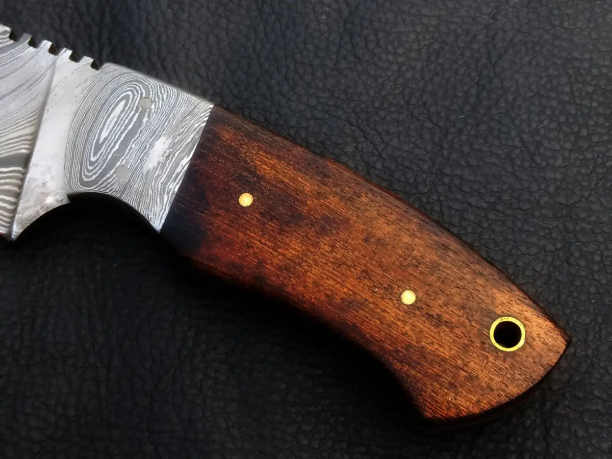 Handmade Damascus Steel Skinning Knife-C36 - Hunting & Survival Knives