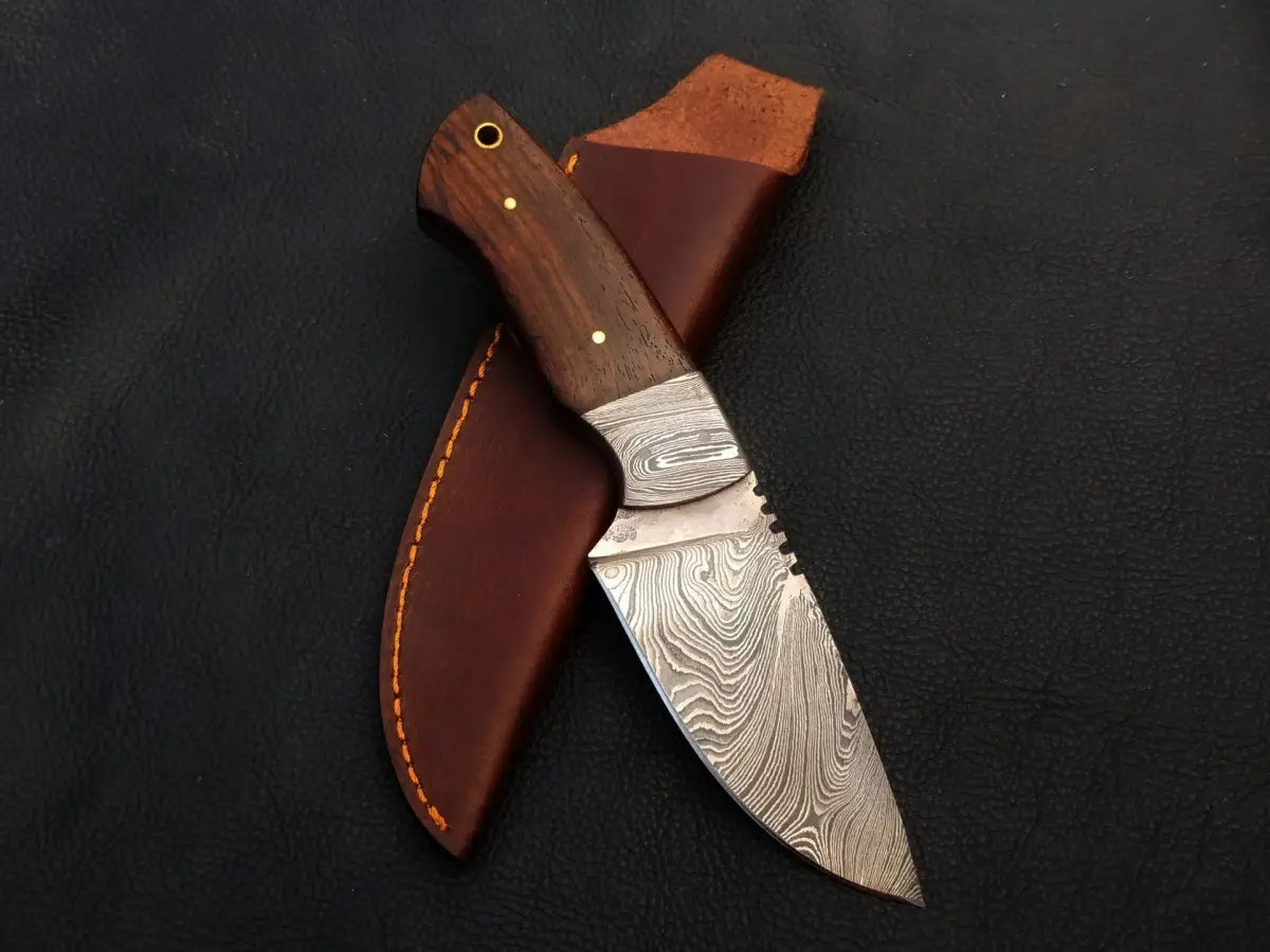 Handmade Damascus Steel Skinning Knife-C3 - knife
