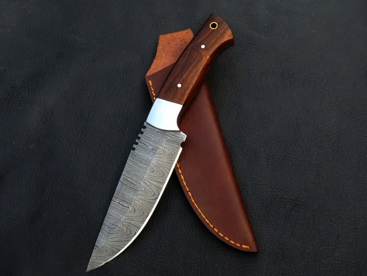 Handmade Damascus Steel Hunting Knife-C39 - & Survival Knives