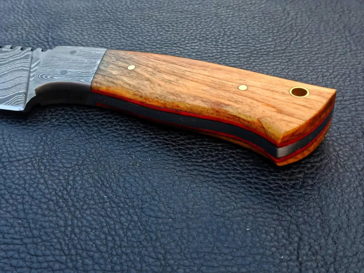 Handmade Damascus Steel Hunting Knife-C29 - knife