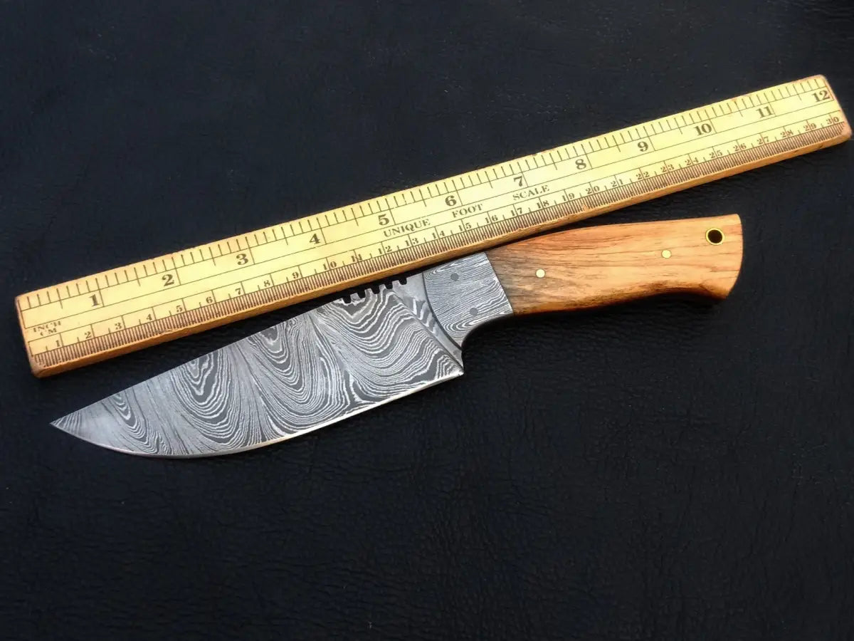 Handmade Damascus Steel Hunting Knife-C29 - knife
